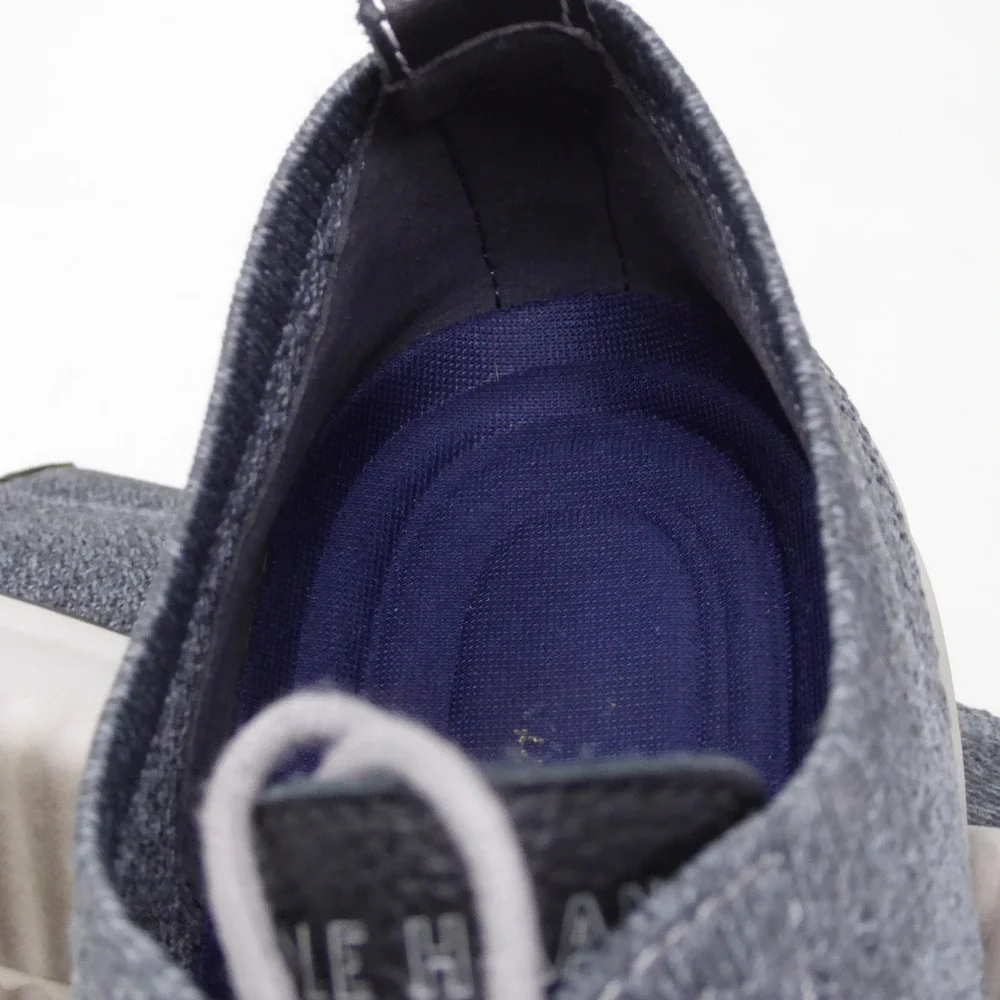 Cole Haan Mens 2.ZEROGRAND Stitchlite Oxford Gray Knit Wingtip C27565 Size 9.5